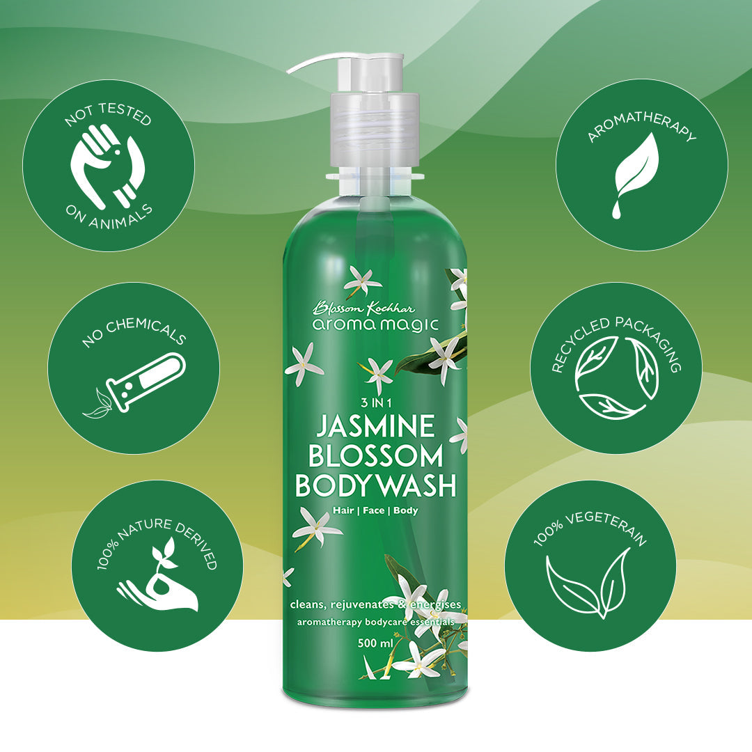 3 in 1 Jasmine Blossom Body Wash - Aroma Magic